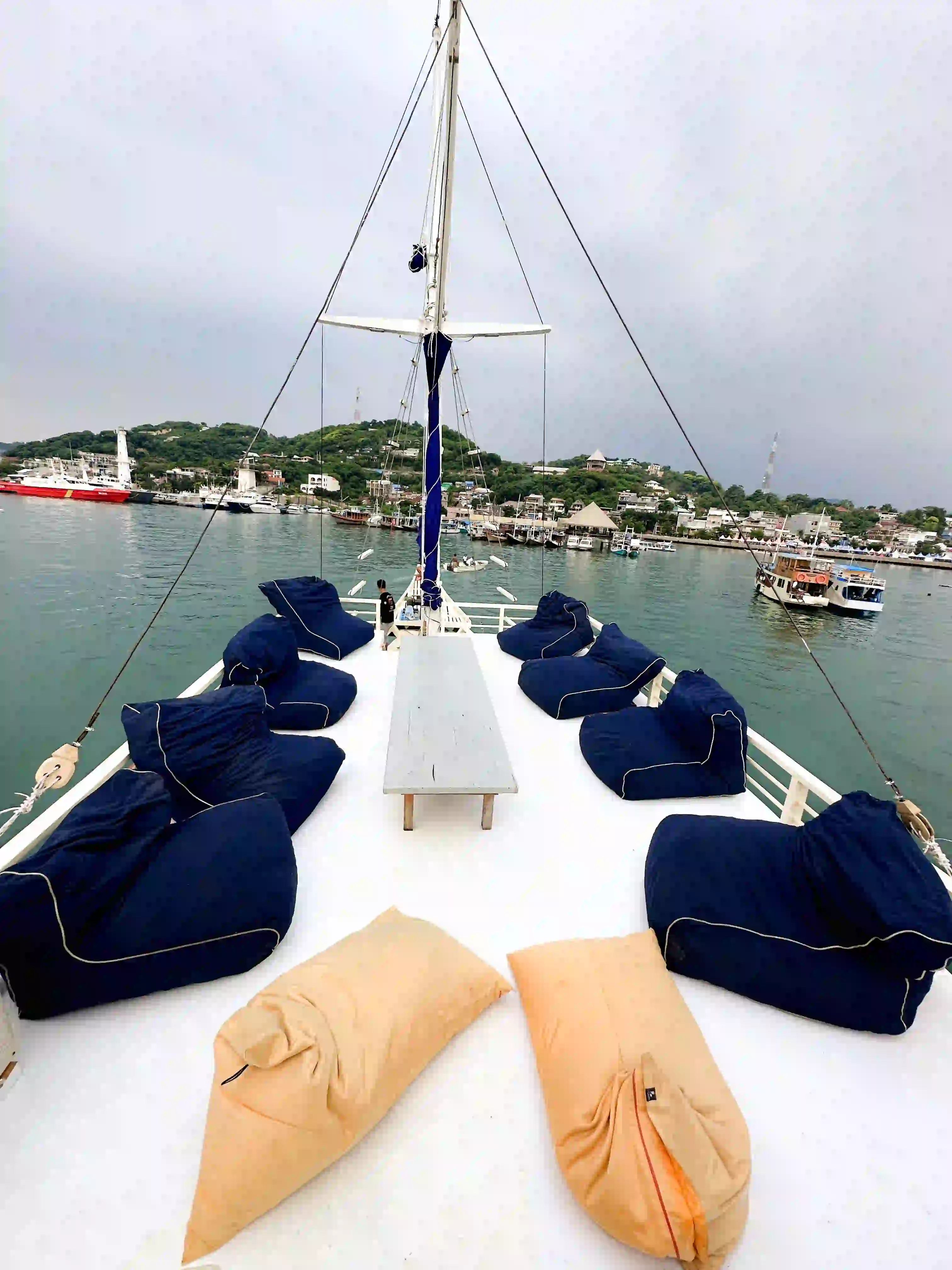Phinisi Celestia At Sea — Komodo National Park, by our operator Komodo Luxury