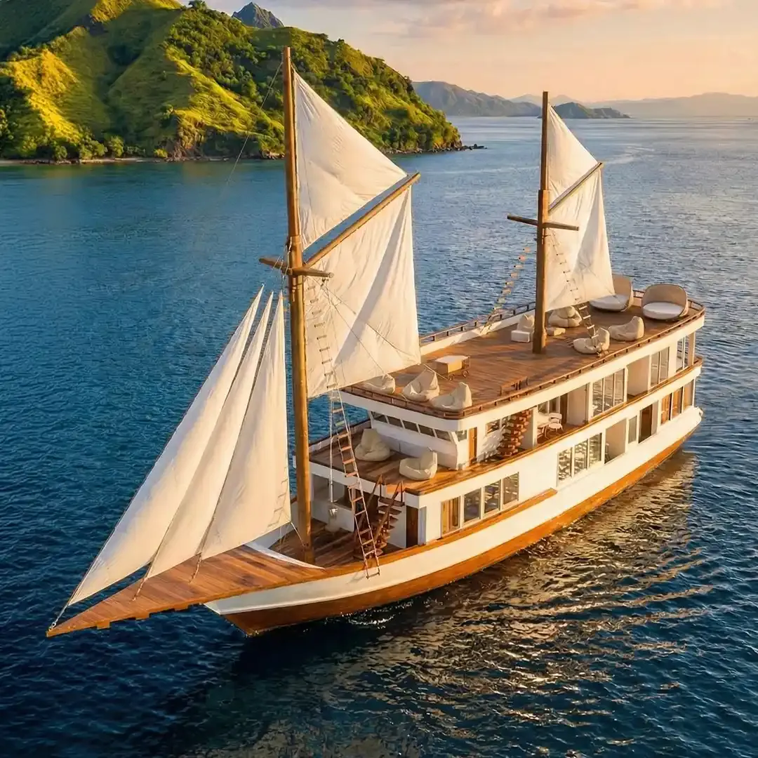 Aura Suci liveaboard — aura suci liveaboard exterior 2, Komodo National Park