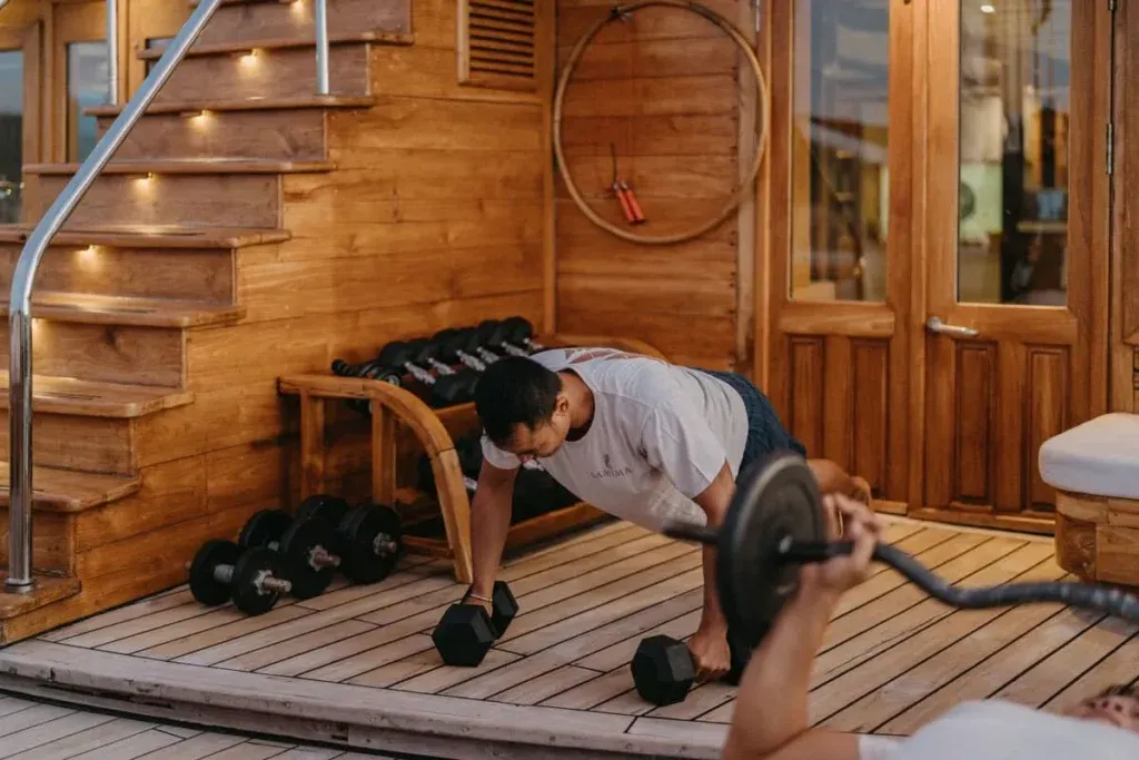 Lamima yacht — lamima gym, Komodo National Park