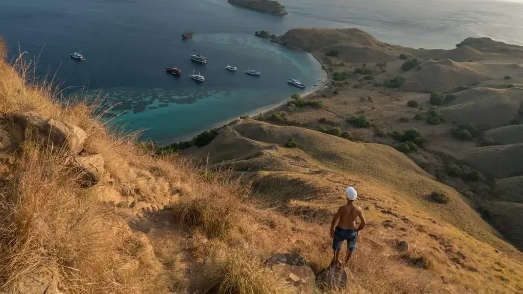 Gili Lawa Aerial — Komodo National Park, by our operator Komodo Luxury