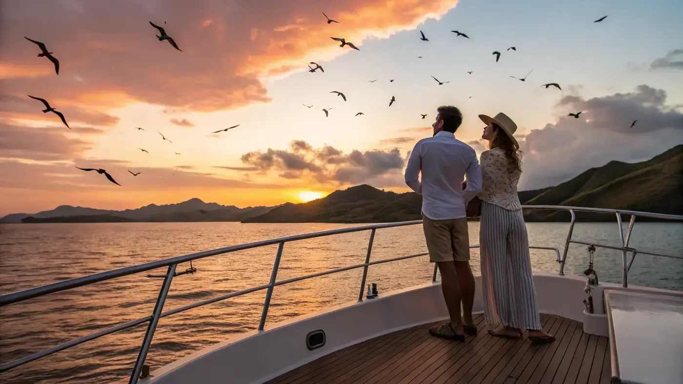 Kalong Island Valentine Proposal In Komodo Komodo Island — Komodo National Park
