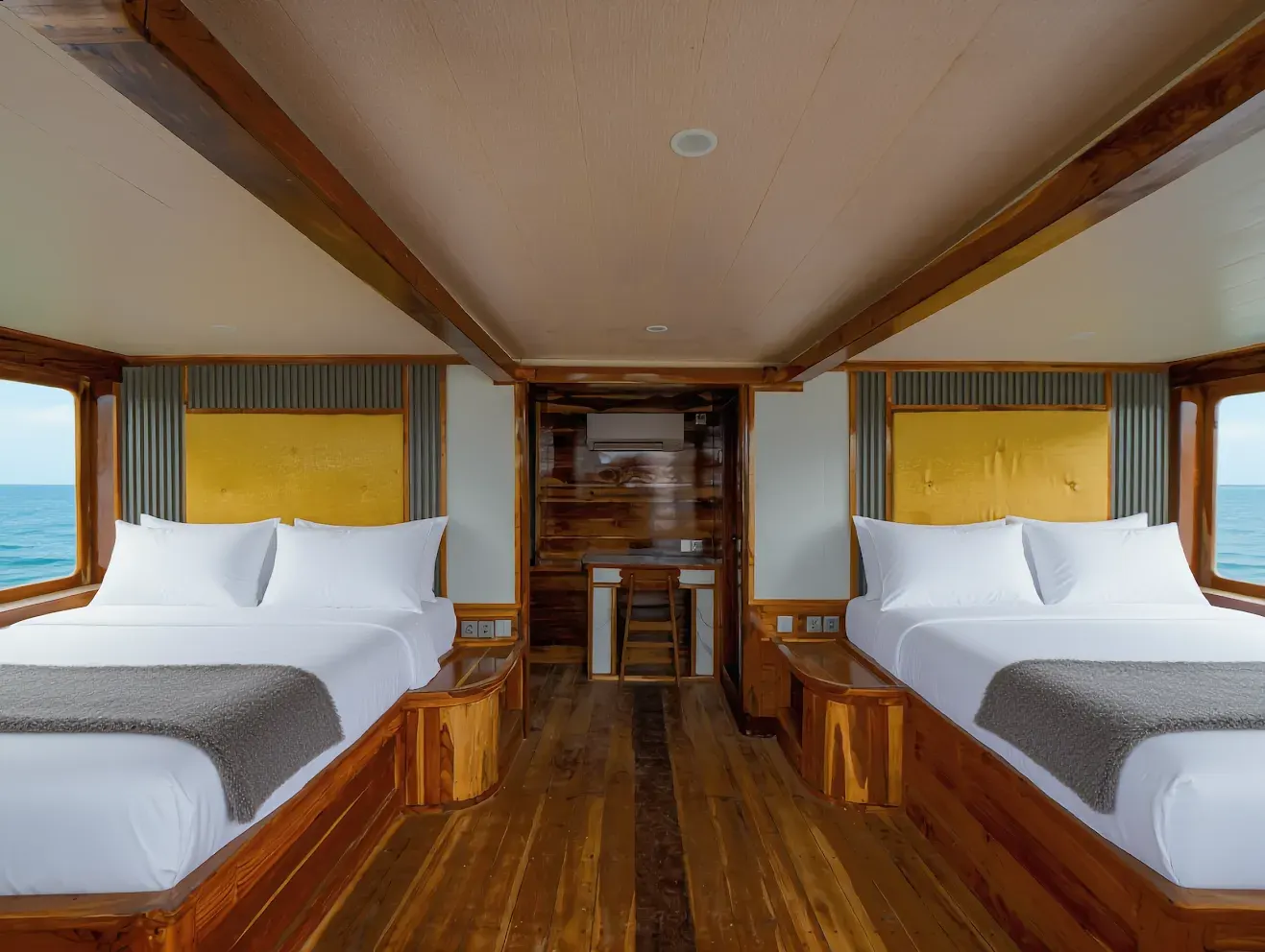 Open Trip Aure Main Deck — Komodo National Park, by our operator Komodo Luxury
