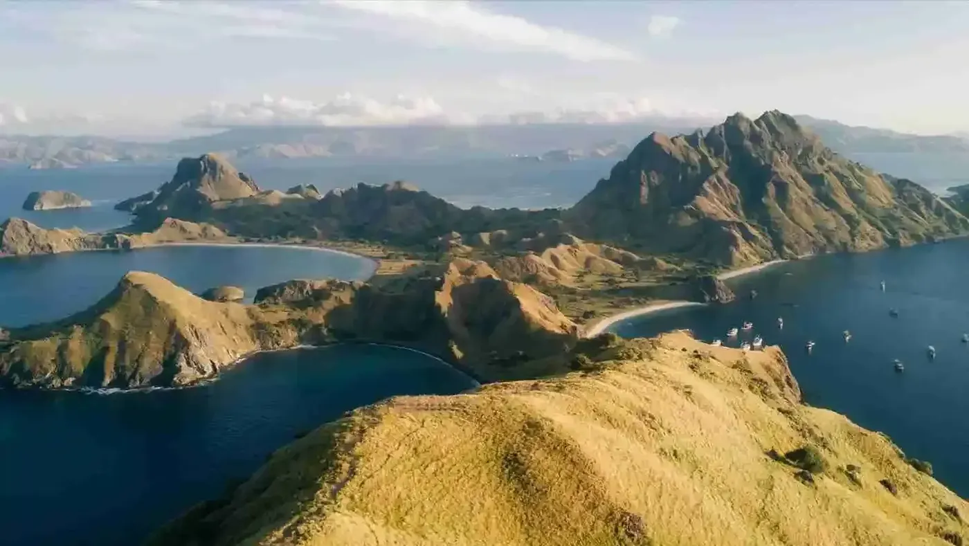 Padar Island Panorama — Komodo National Park, by our operator Komodo Luxury