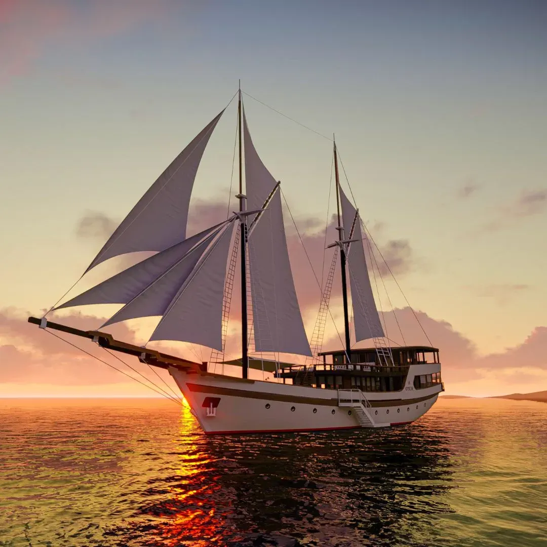 Phinisi Otium At Sea — Komodo National Park, by our operator Komodo Luxury