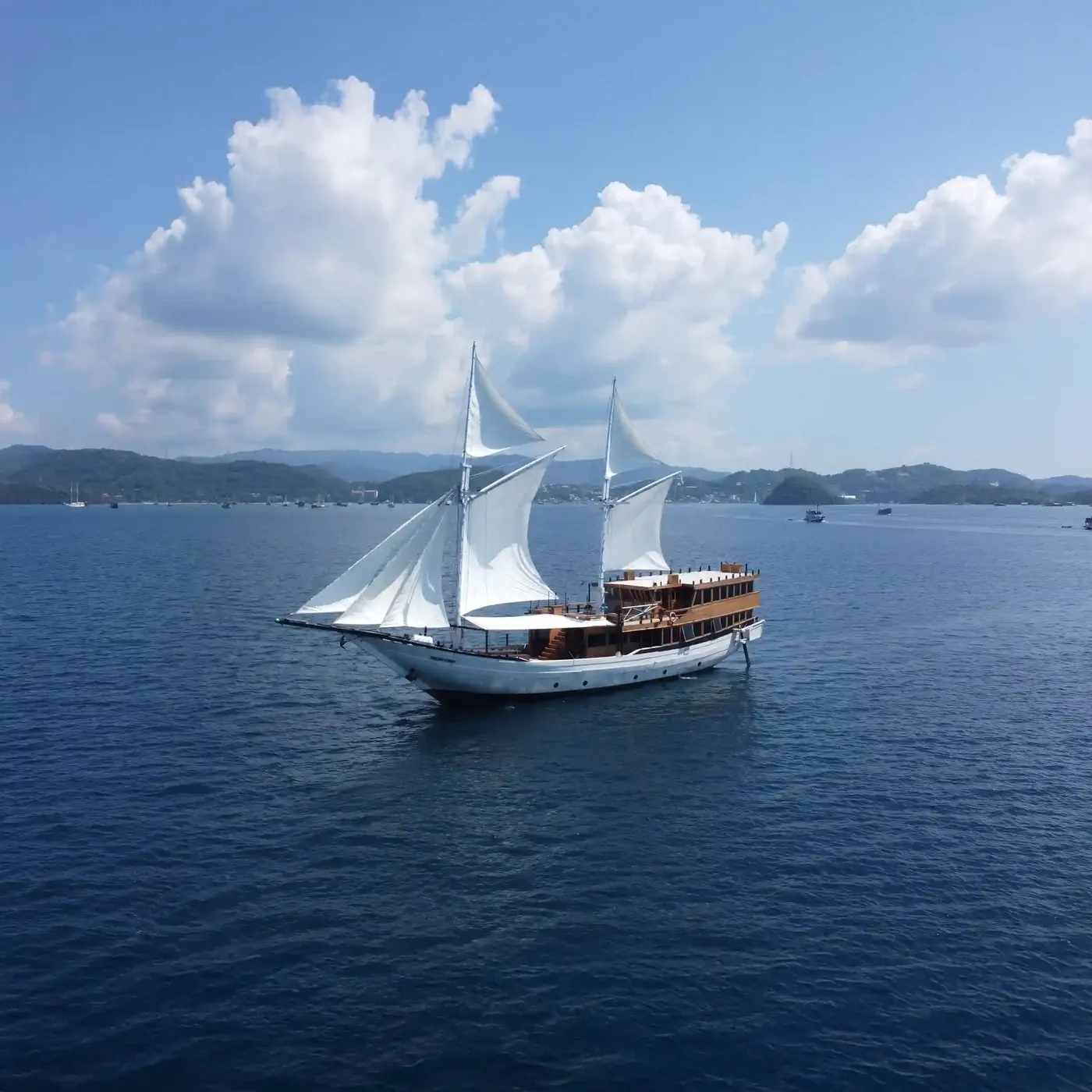 Phinisi Panrita At Sea — Komodo National Park, by our operator Komodo Luxury