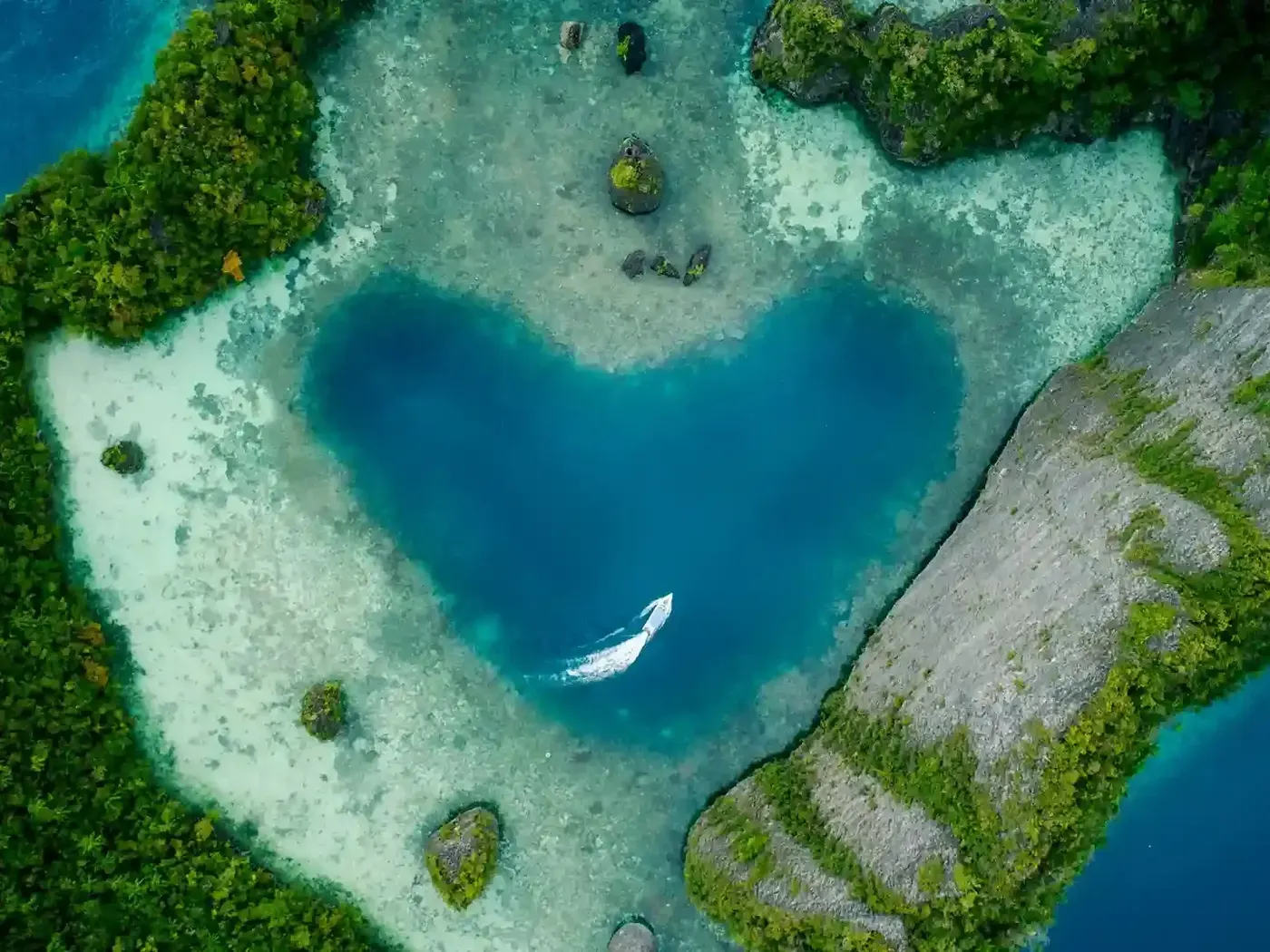 Raja Ampat Karst Aerial — Komodo National Park, by our operator Komodo Luxury