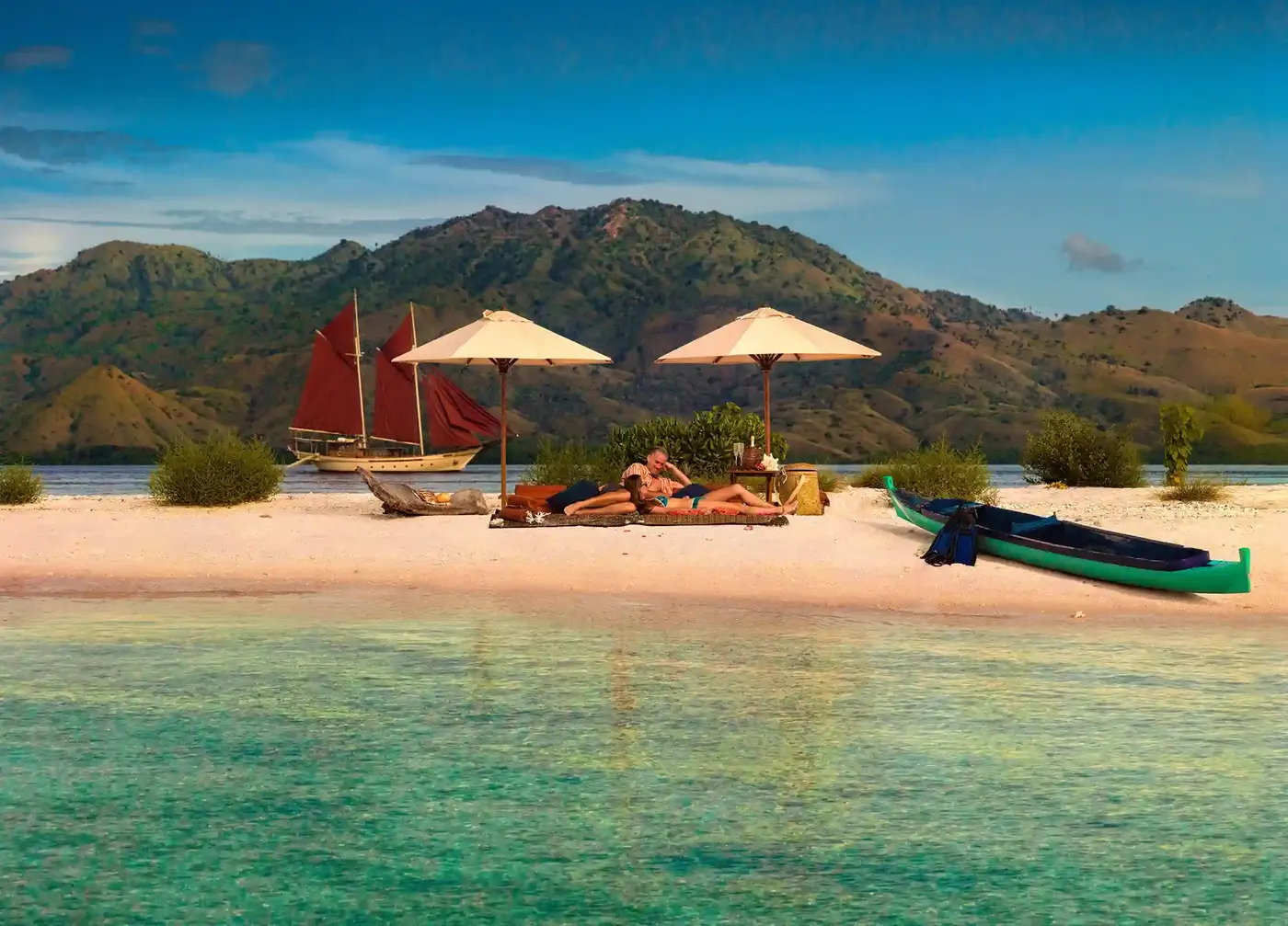 Si Datu Bua Phinisi Sailing Raja Ampat Tour Komodo Tour — Komodo National Park, by our operator Komodo Luxury