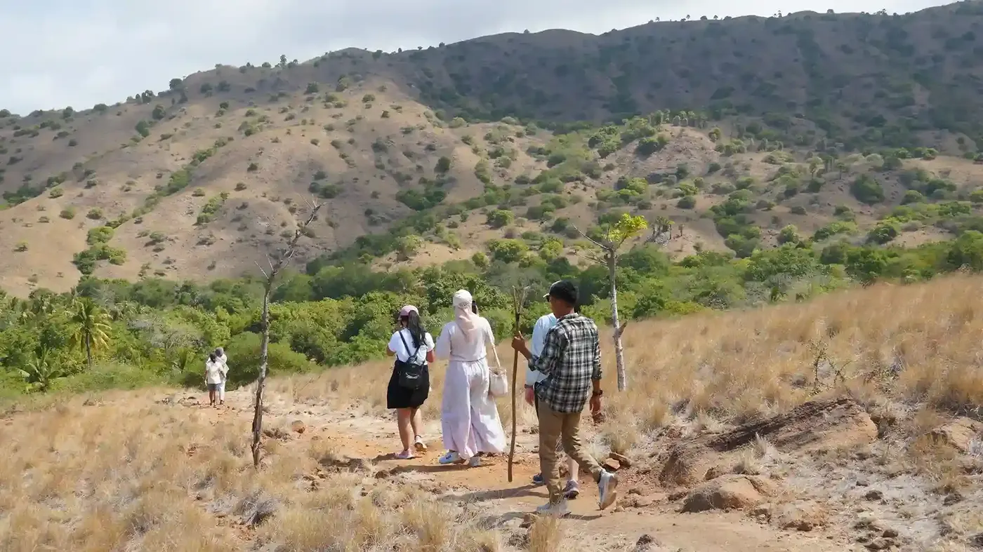 Trekking Track On Rinca Island Luxury Komodo Island — Komodo National Park, by our operator Komodo Luxury